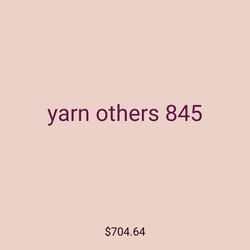 yarn others 845