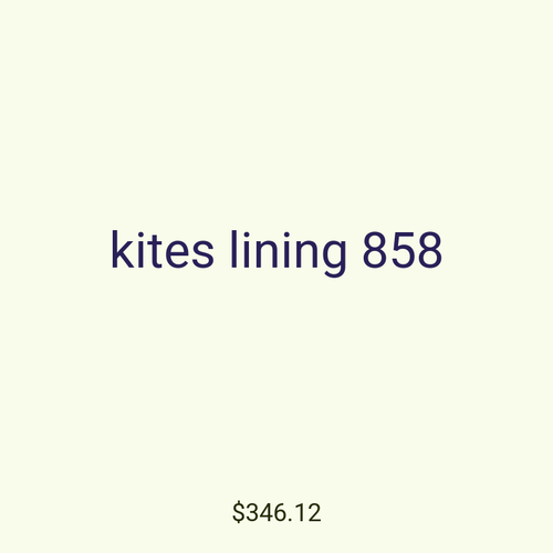 kites lining 858