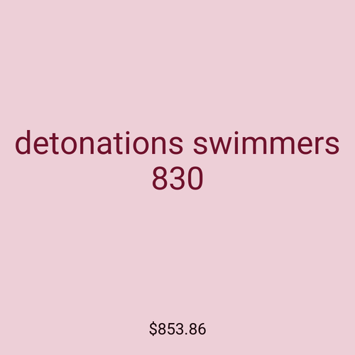 detonations swimmers 830