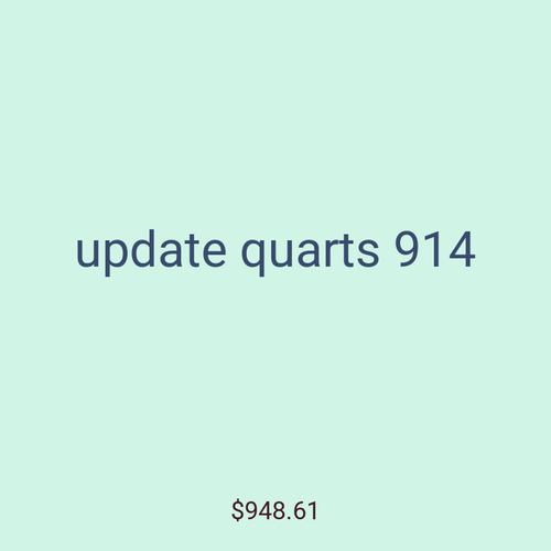update quarts 914