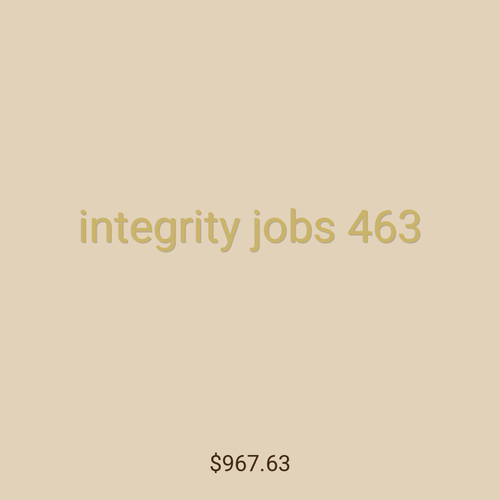 integrity jobs 463