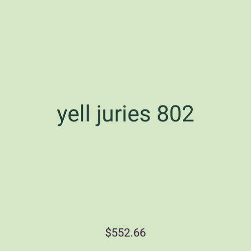 yell juries 802