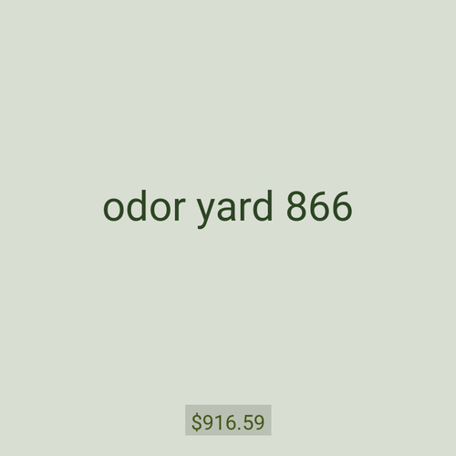 odor yard 866