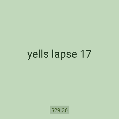 yells lapse 17