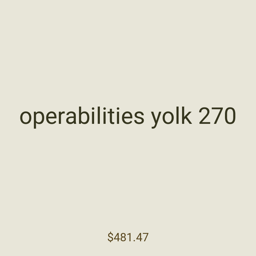 operabilities yolk 270