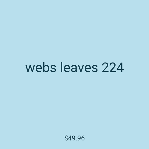 webs leaves 224