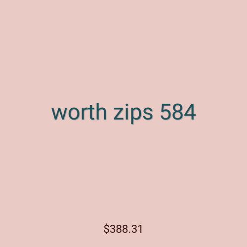 worth zips 584