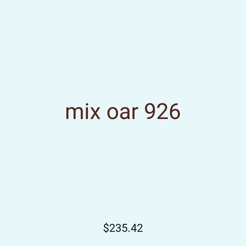 mix oar 926