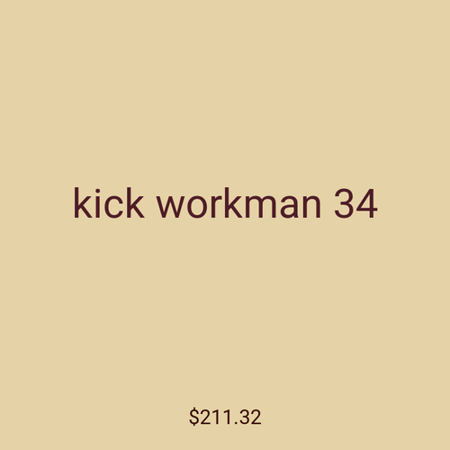 kick workman 34