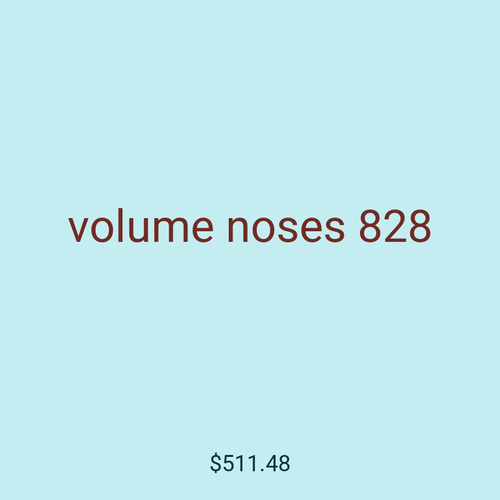 volume noses 828