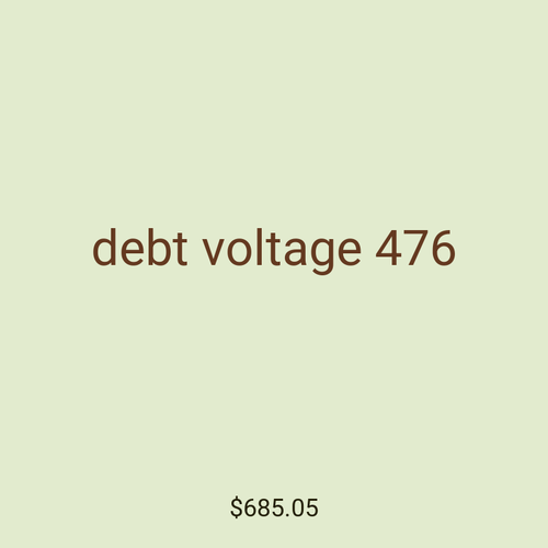 debt voltage 476