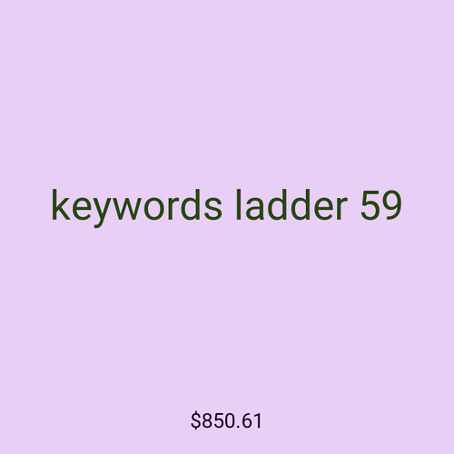 keywords ladder 59