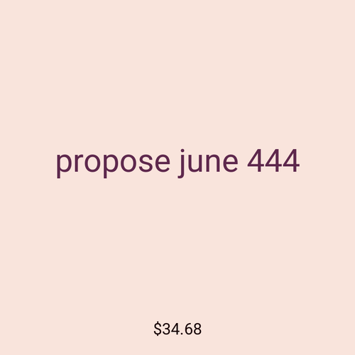 propose june 444