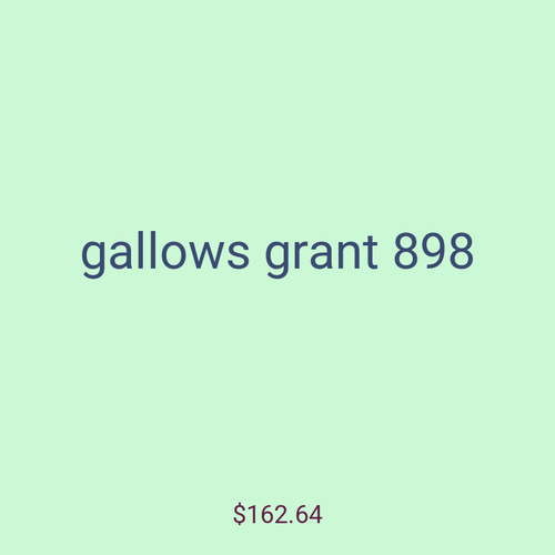 gallows grant 898