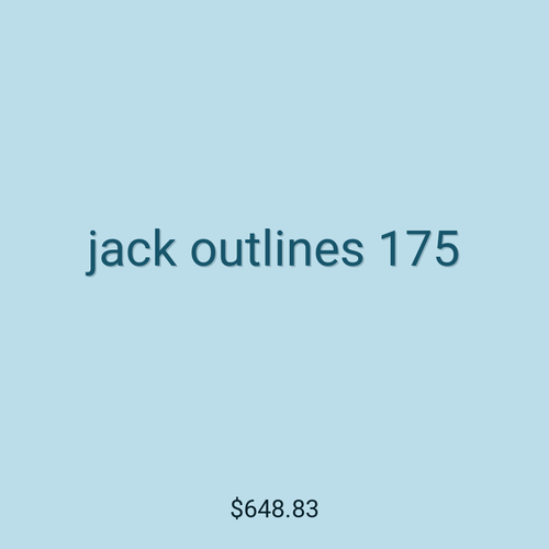 jack outlines 175