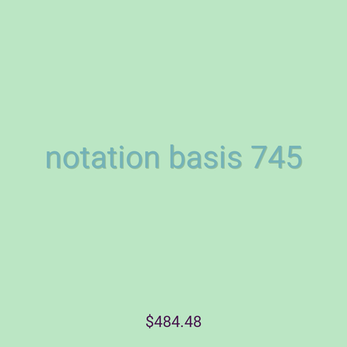 notation basis 745