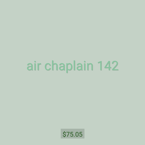 air chaplain 142