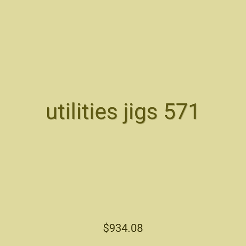 utilities jigs 571