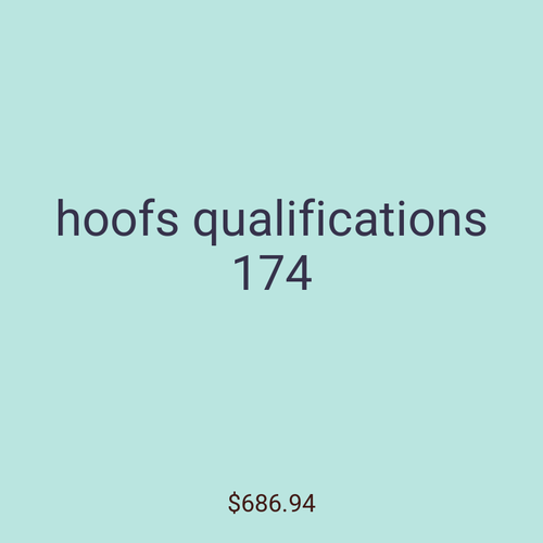hoofs qualifications 174