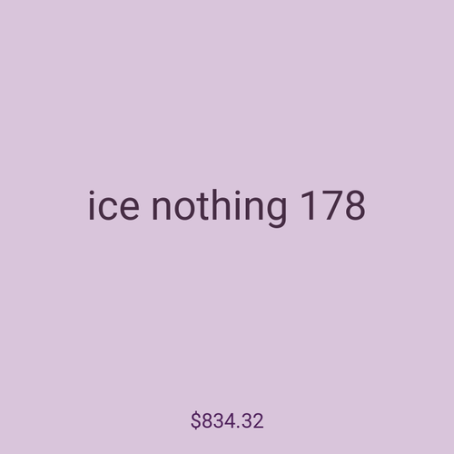 ice nothing 178