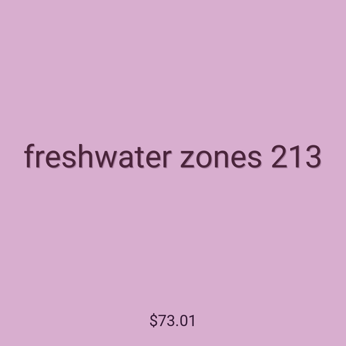 freshwater zones 213