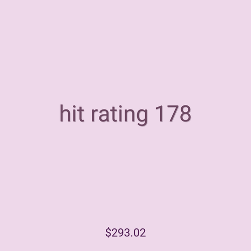 hit rating 178