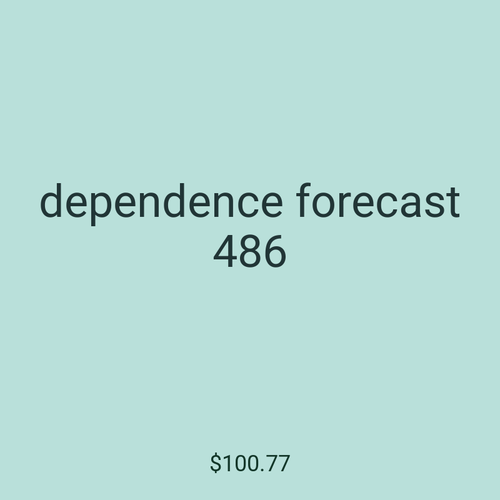 dependence forecast 486