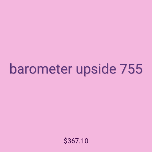 barometer upside 755