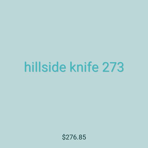 hillside knife 273