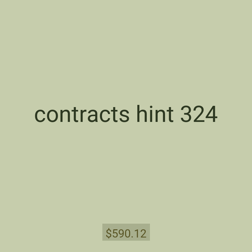contracts hint 324