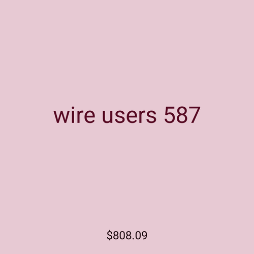 wire users 587