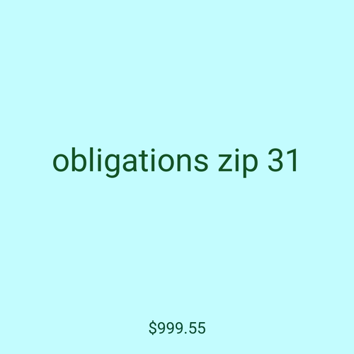 obligations zip 31