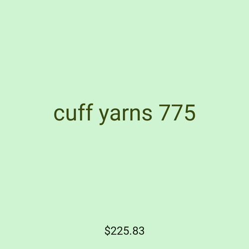 cuff yarns 775