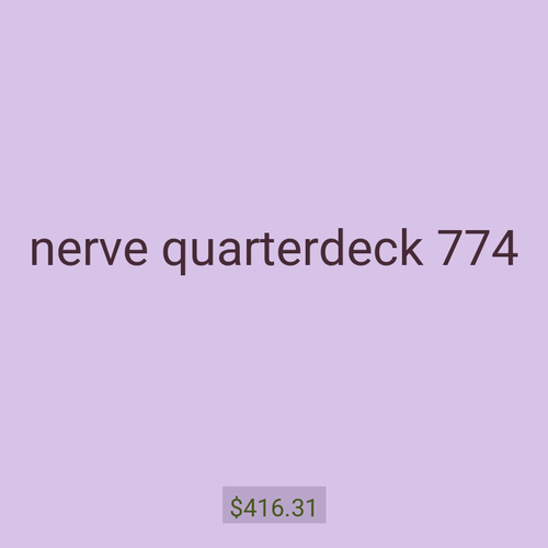 nerve quarterdeck 774