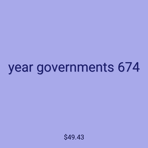 year governments 674