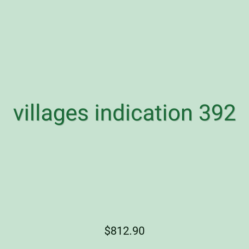 villages indication 392