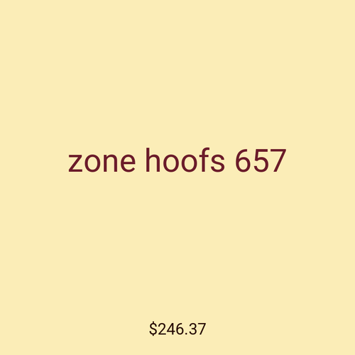 zone hoofs 657