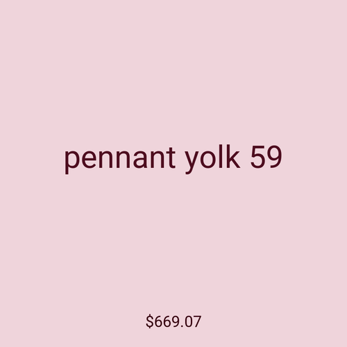 pennant yolk 59