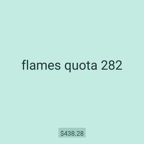flames quota 282