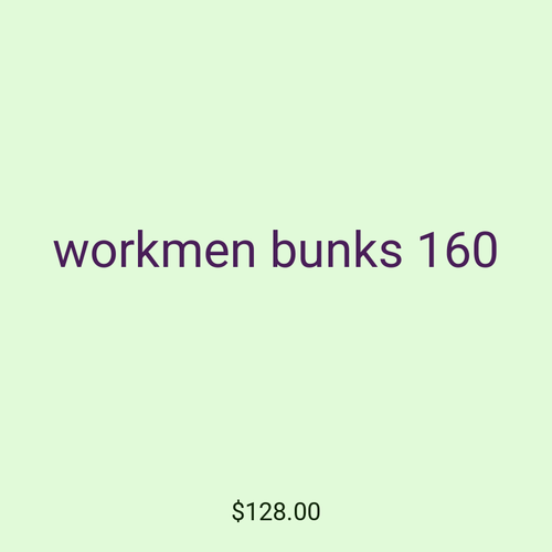 workmen bunks 160