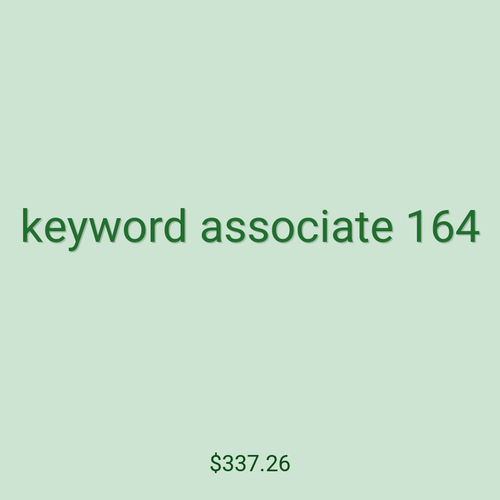 keyword associate 164