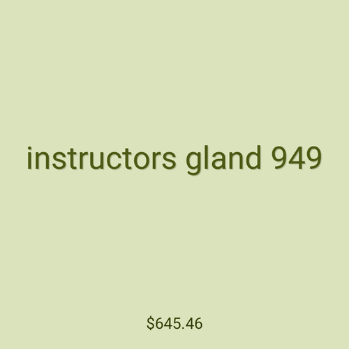 instructors gland 949