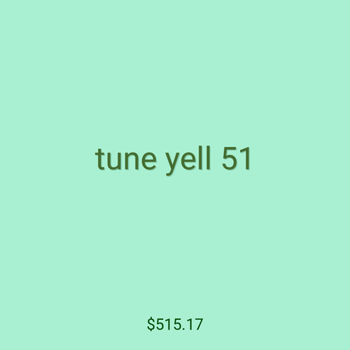 tune yell 51
