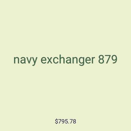 navy exchanger 879