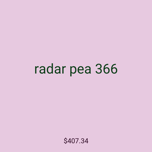 radar pea 366