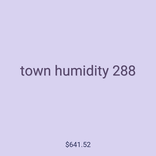 town humidity 288