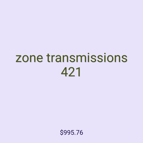 zone transmissions 421