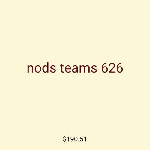 nods teams 626
