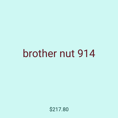 brother nut 914