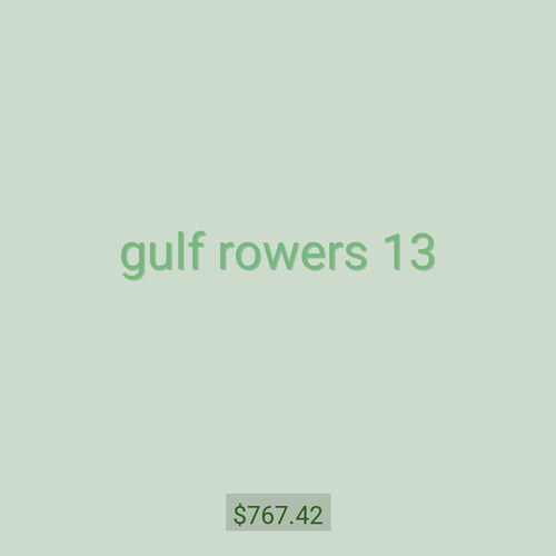gulf rowers 13